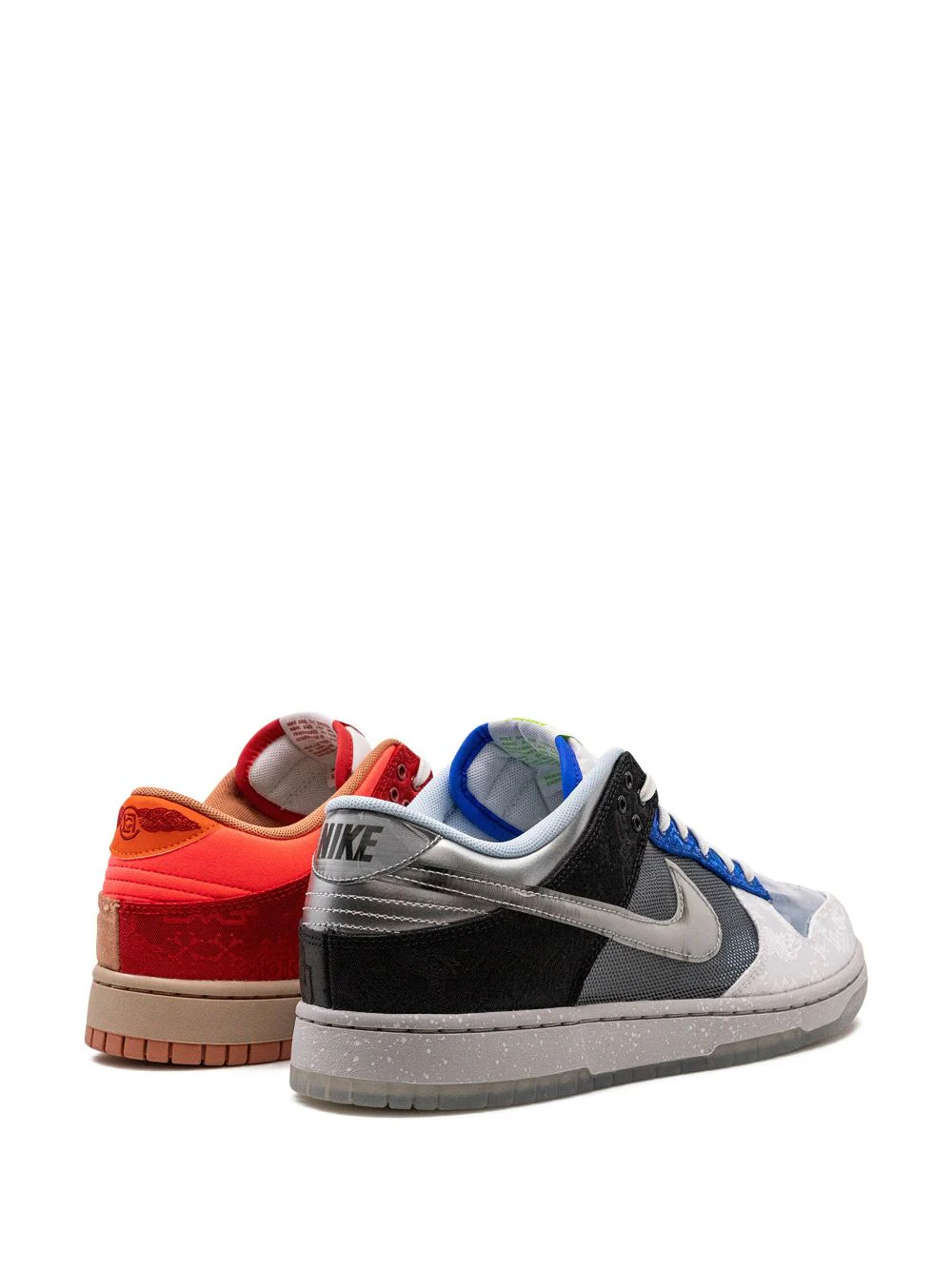 NIKE x CLOT Dunk Low "What The" sneakers – תמונה 3