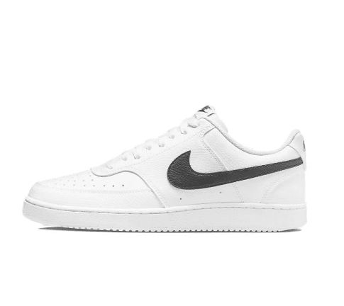 NIKE COURT VISION WHITE AND BLACK