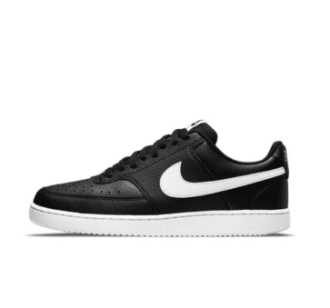 NIKE COURT VISION LOW BLACK AND WHITE