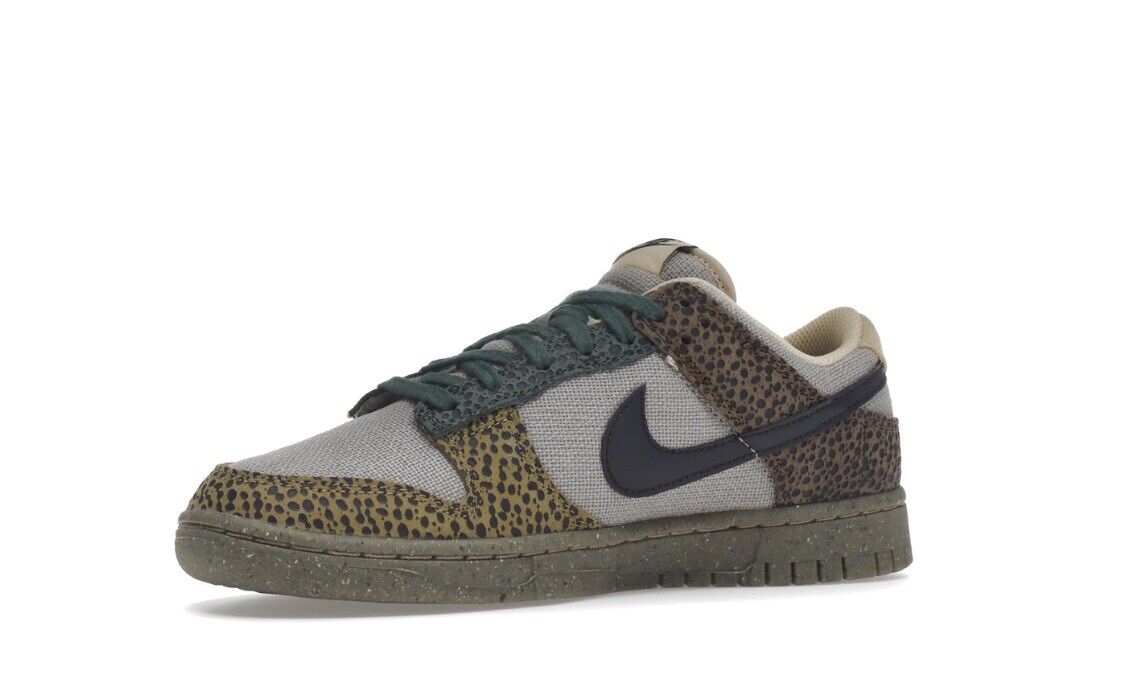 NIKE Dunk Low Safari - Cacao Wow, Off Noir, מידה 11, Dx2654 200 – תמונה 2