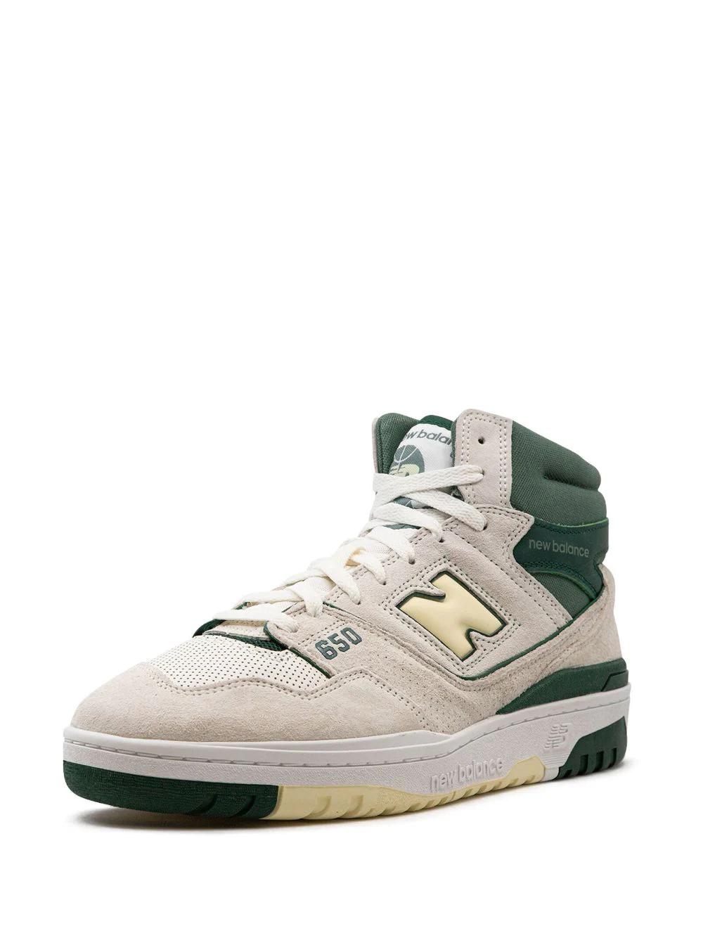 ניו באלאנס - New Balance 650 R "Sea Salt/Nightwatch Green" sneakers – תמונה 4
