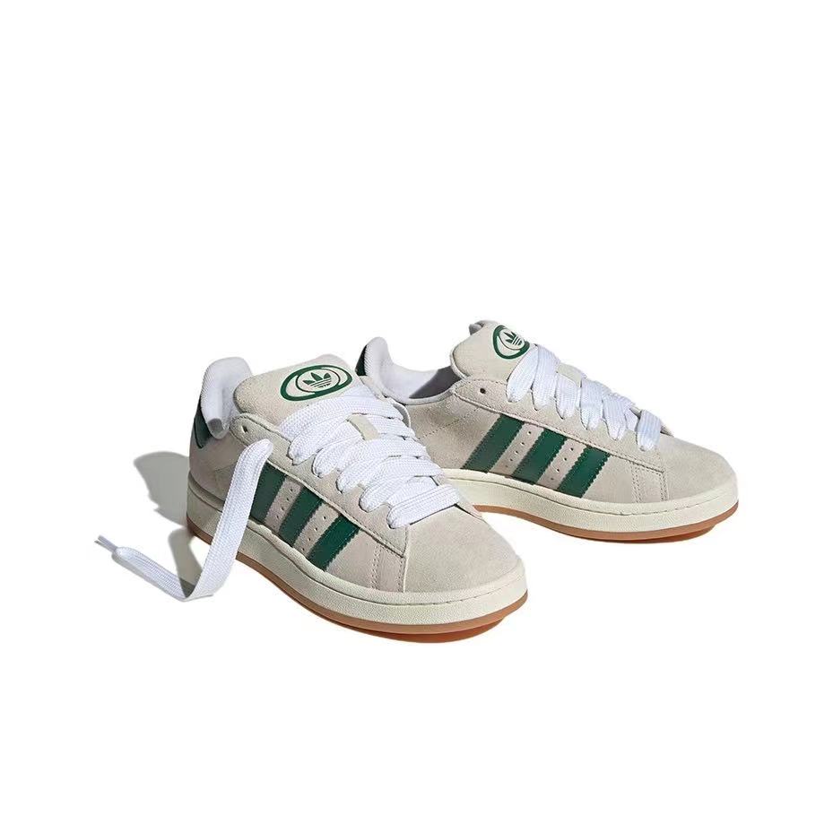 אדידס קמפוס- ADIDAS CAMPUSE Grey/Green – תמונה 5