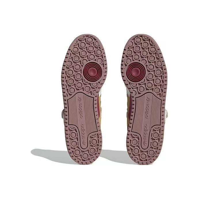 אדידס פורום - ADIDAS FORUM Low Off White/Team Red SNEAKERS – תמונה 6