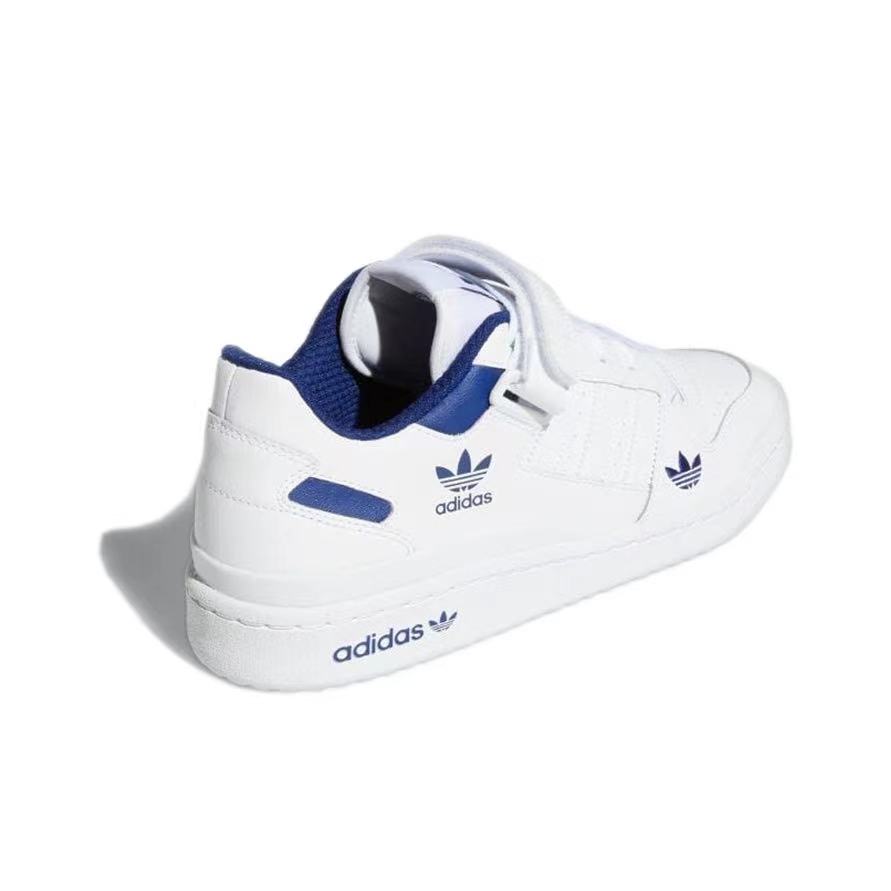 אדידס פורום - ADIDAS FORUM Low White Victory Blue SNEAKERS – תמונה 4