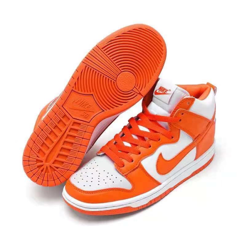 נייק דאנק- NIKE DUNK HIGH Red White – תמונה 6