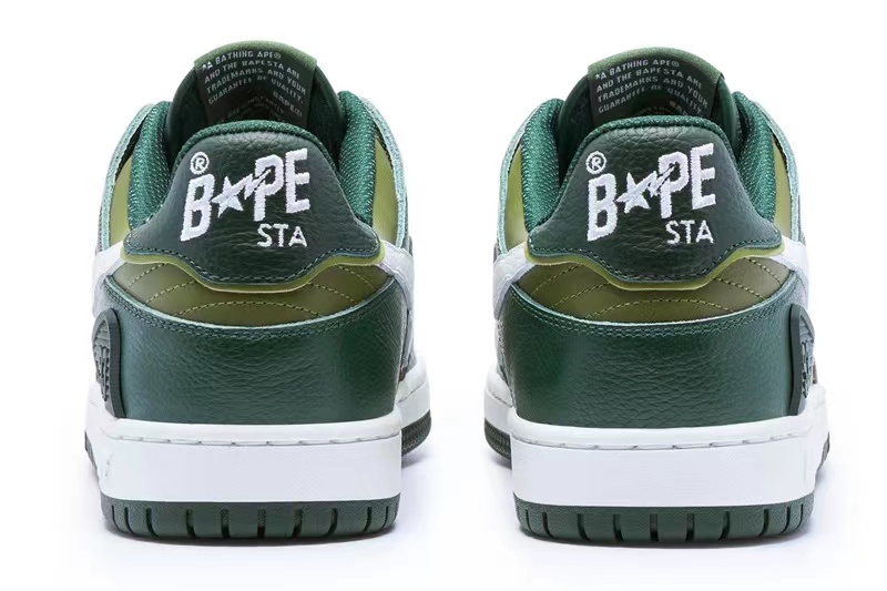 סניקרס BAPE M2 GREEN ARMY – תמונה 3