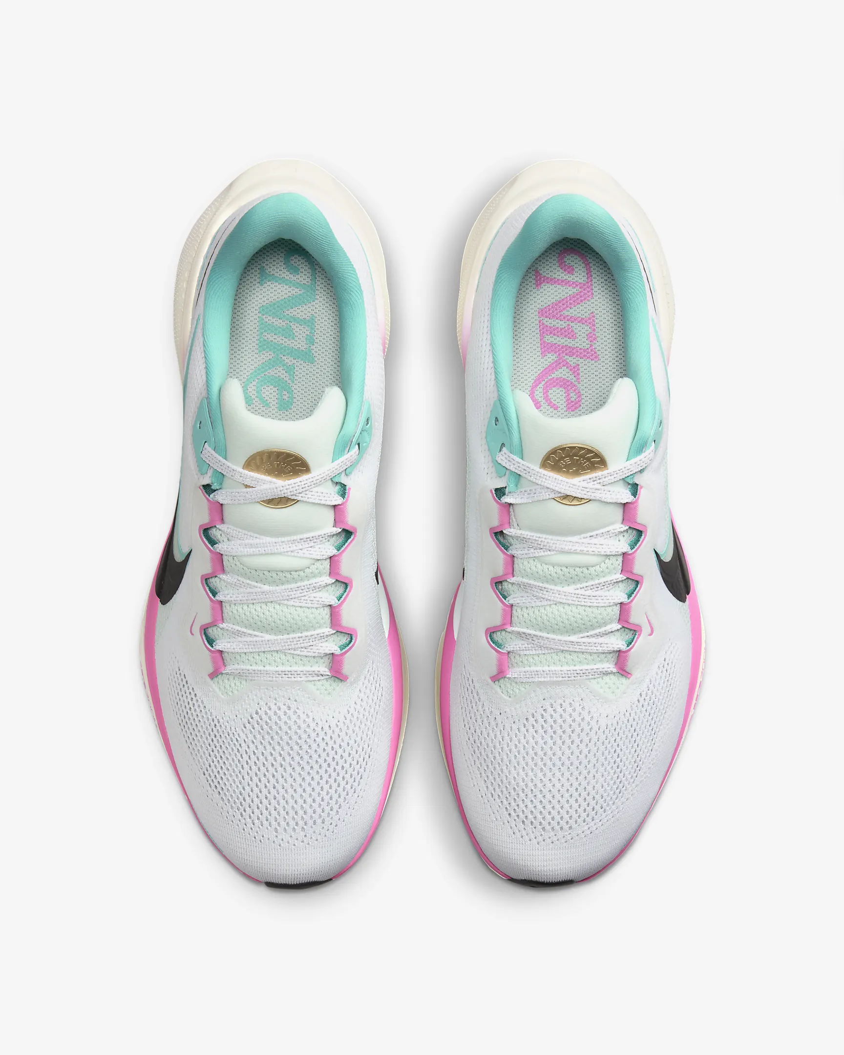 נעלי נייק פגסוס - Nike Pegasus 41 White/Coconut Milk – תמונה 4