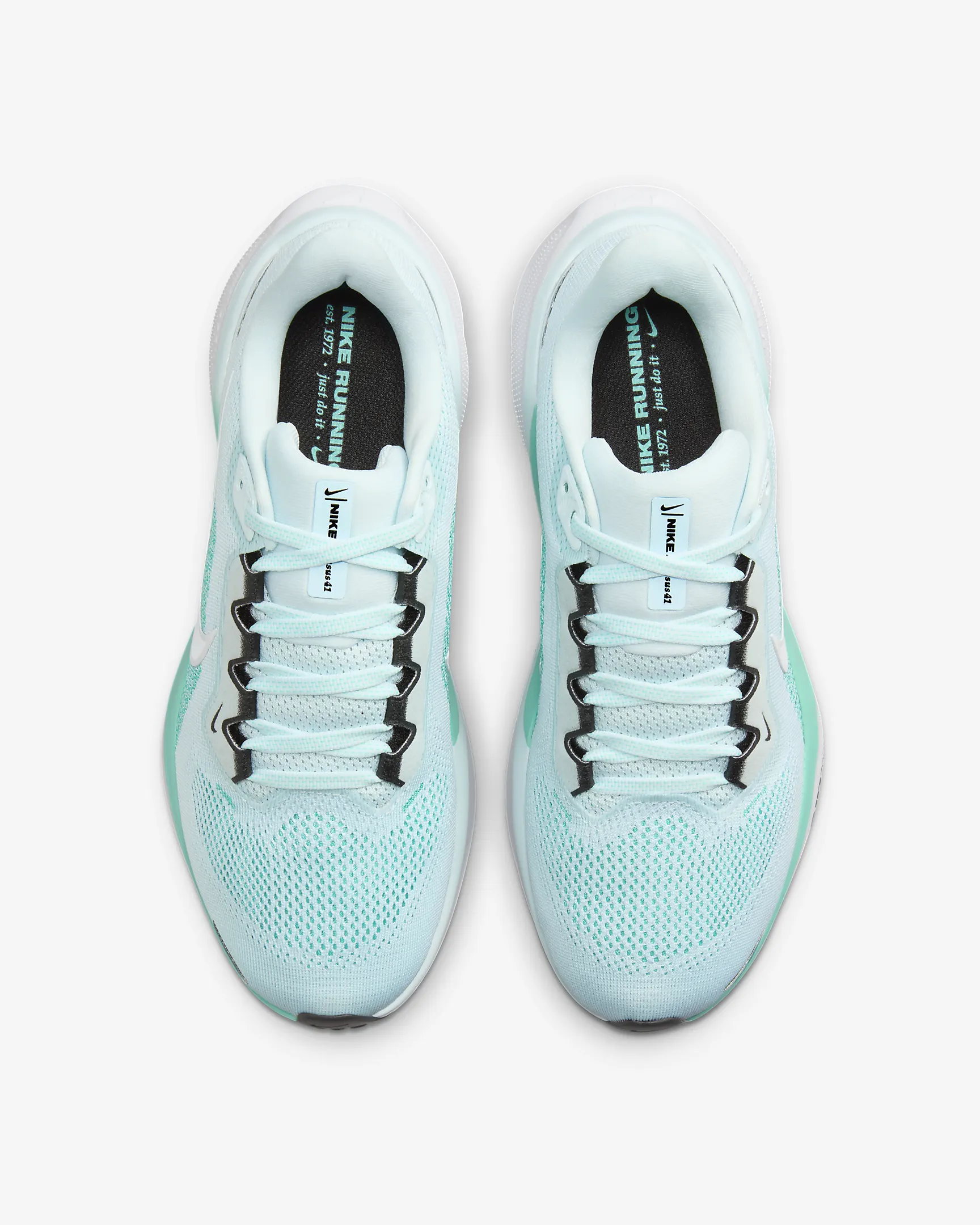 נעלי נייק פגסוס - Nike Pegasus 41 Glacier Blue/Green – תמונה 4