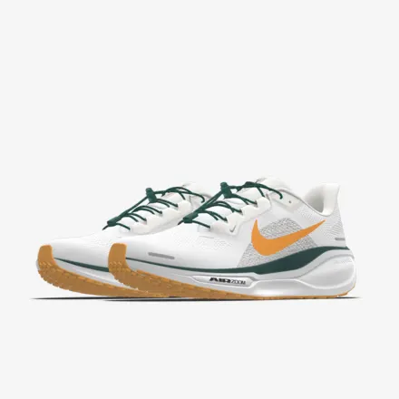 נעלי נייק פגסוס - Nike Pegasus 41 By You White ange – תמונה 8