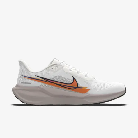 נעלי נייק פגסוס - Nike Pegasus 41 By You White Grey – תמונה 3