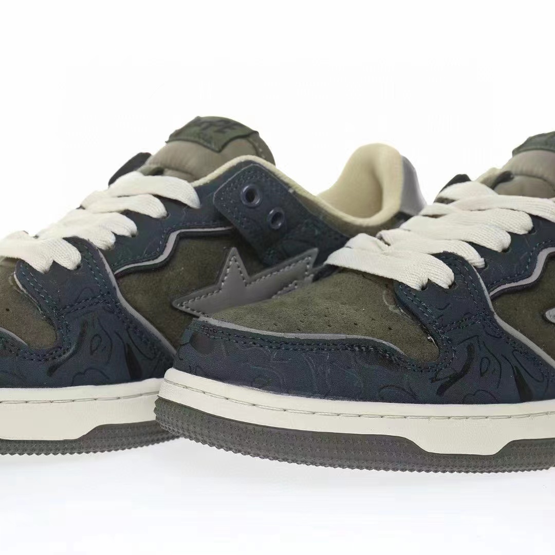 סניקרס BAPE M2 Olive – תמונה 4