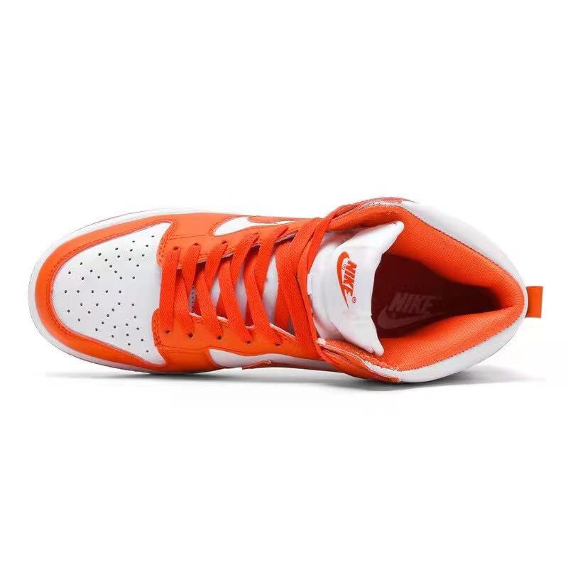 נייק דאנק- NIKE DUNK HIGH Red White – תמונה 4