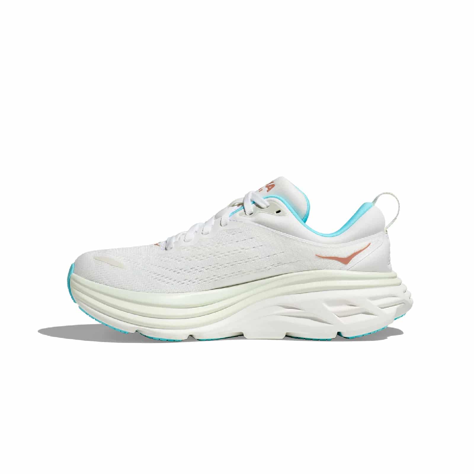 נעלי הוקה - HOKA Bondi 8 White Blue – תמונה 8