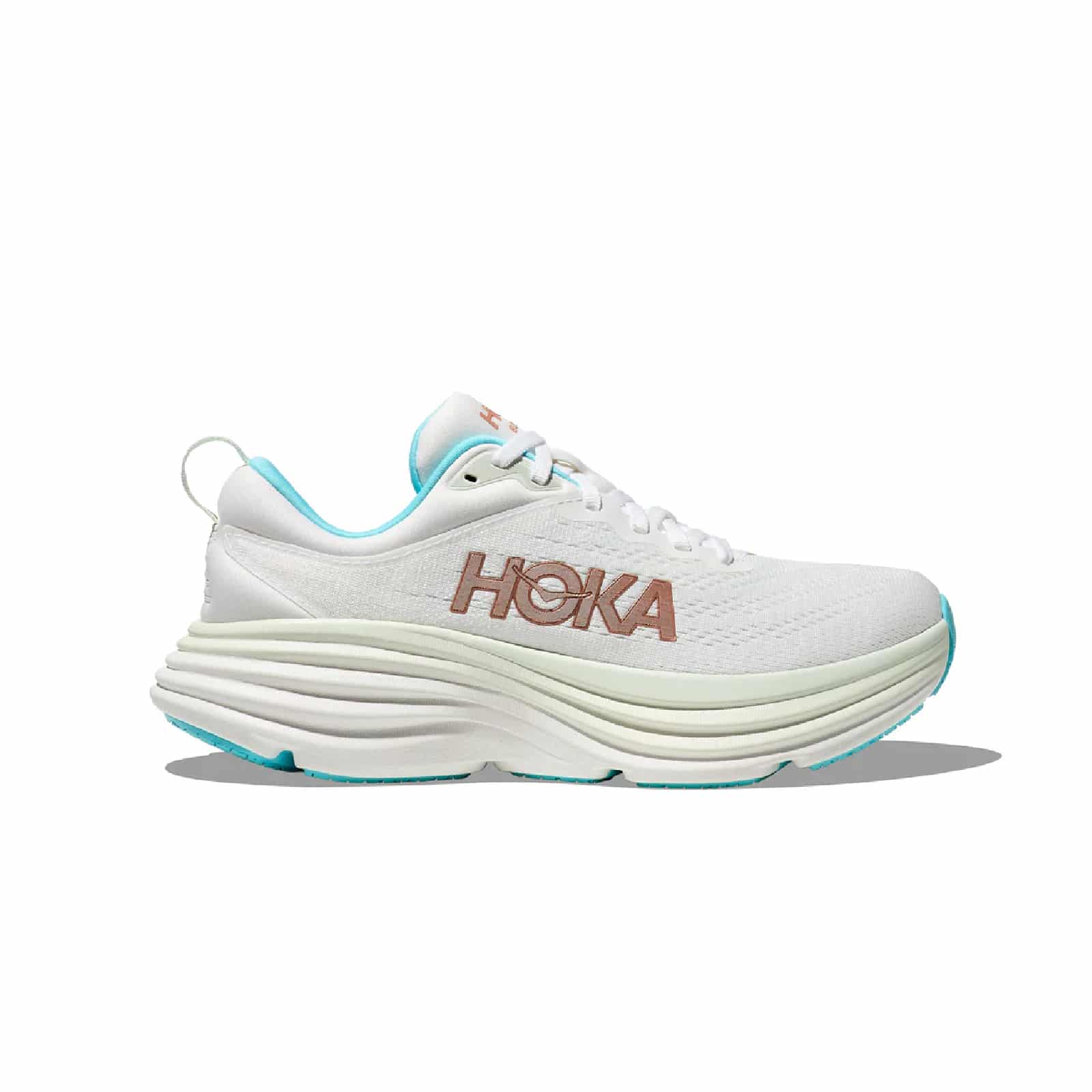 נעלי הוקה - HOKA Bondi 8 White Blue
