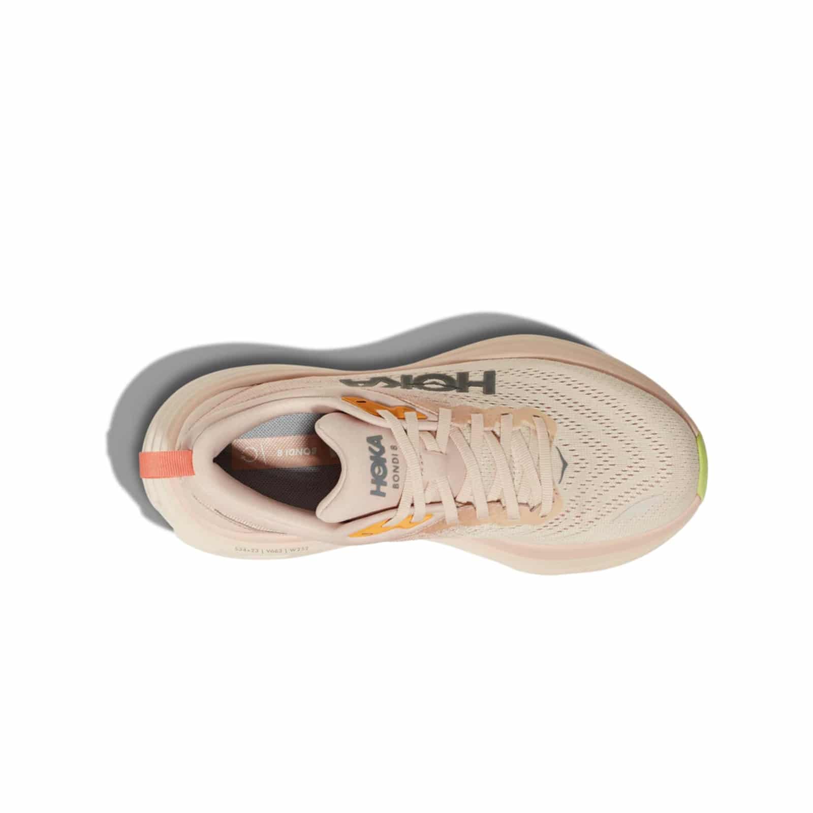 נעלי הוקה - HOKA Bondi 8 Cream – תמונה 4