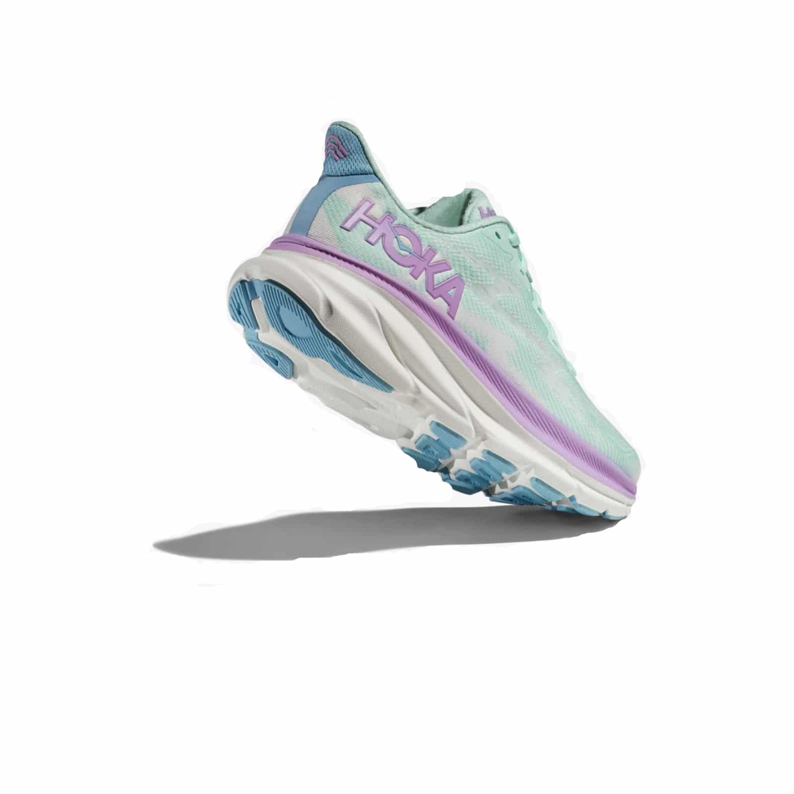 נעלי הוקה - HOKA Clifton 9 Purple Green – תמונה 3