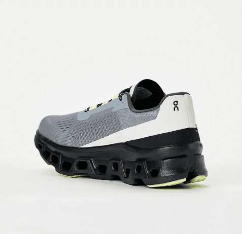 נעלי קלאוד און Cloudmonster 2 Gray Black White – תמונה 3