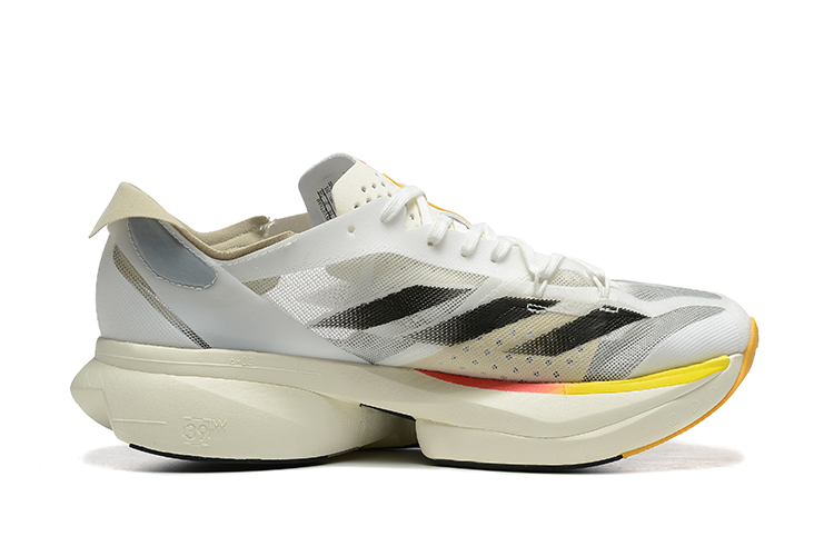 נעלי אדידס-ADIDAS ADIZERO ADIOS PRO 3 White Gray Sand – תמונה 4