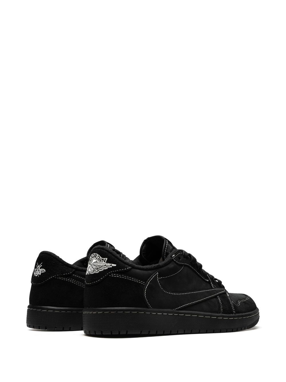 נייק ג'ורדן -NIKE AIR JORDAN 1 LOW - Black Phantom – תמונה 3