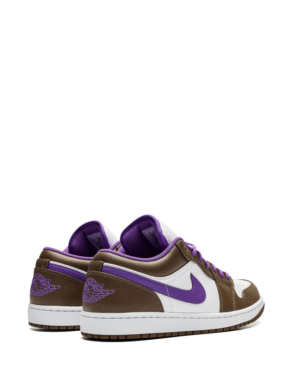 נייק ג'ורדן -NIKE AIR JORDAN 1 LOW - Purple Mocha – תמונה 3