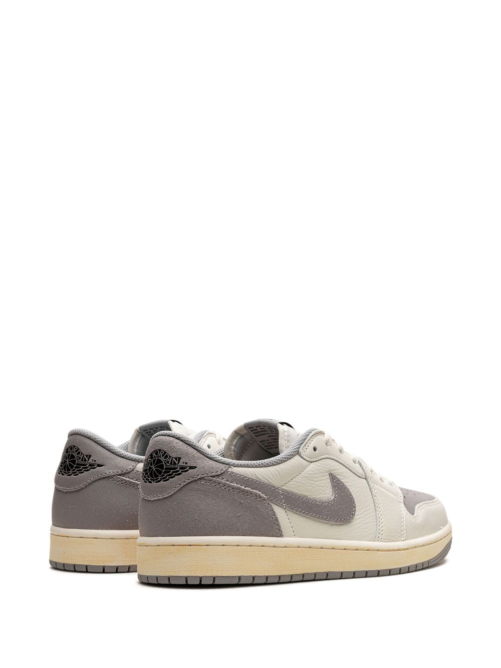 נייק ג'ורדן -NIKE AIR JORDAN 1 LOW - Off-White/grey – תמונה 3