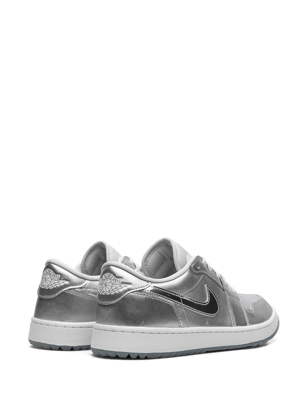 נייק ג'ורדן -NIKE AIR JORDAN 1 LOW - Gift Giving Silver-tone – תמונה 3