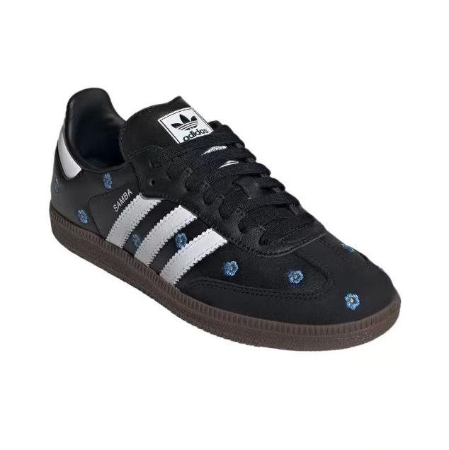 נעלי אדידס סמבה-Samba ADV Sneakers Black White – תמונה 5