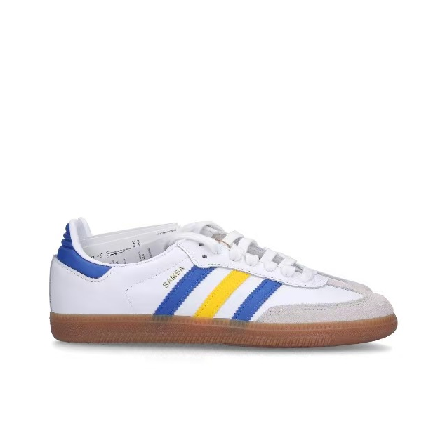 נעלי אדידס סמבה-Samba ADV Sneakers White Blue