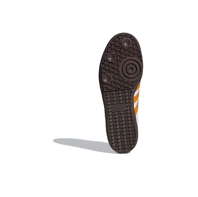 נעלי אדידס סמבה-Samba ADV Sneakers White ange – תמונה 4