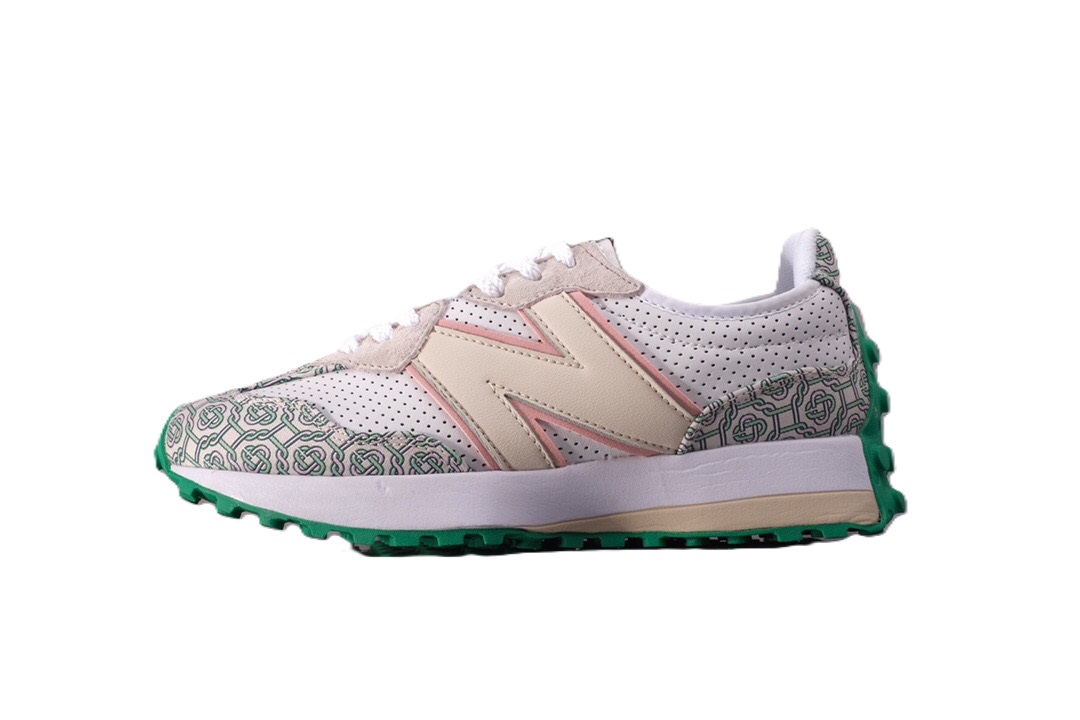 סניקרס ניו באלאנס NEW BALANCE 327 WHITE MIX DESGIN – תמונה 5