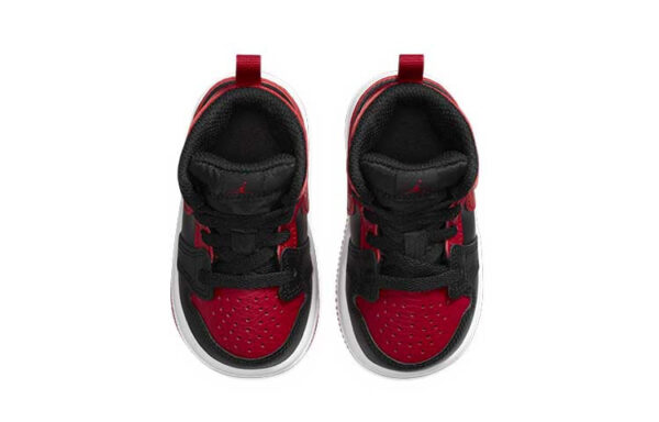 Air Jordan 1 Low Red Black ילדים – נייק ג'ורדן – תמונה 3