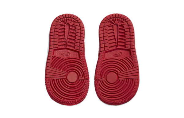 Air Jordan 1 Low Red Black ילדים – נייק ג'ורדן – תמונה 4