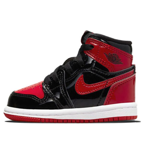 Air Jordan 1 Low Black Red ילדים – נייק ג'ורדן