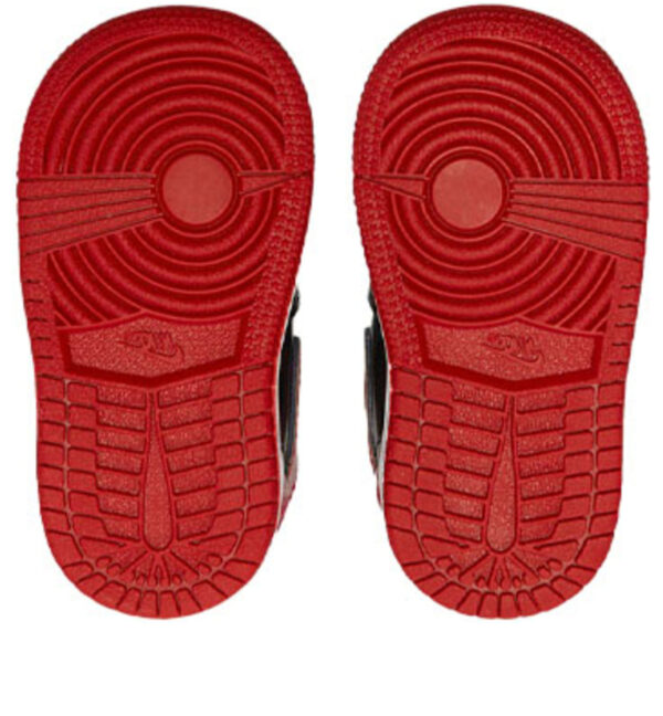Air Jordan 1 Low Black Red ילדים – נייק ג'ורדן – תמונה 5