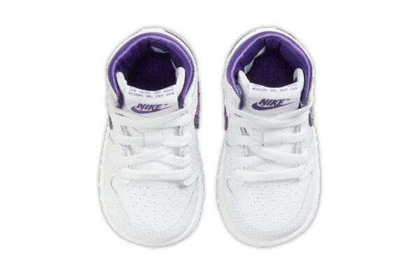 Air Jordan 1 Low Blue White ילדים – נייק ג'ורדן – תמונה 3