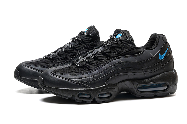 נעלי נייק NIKE AIR MAX 95 BLACK TURKIZ – תמונה 3
