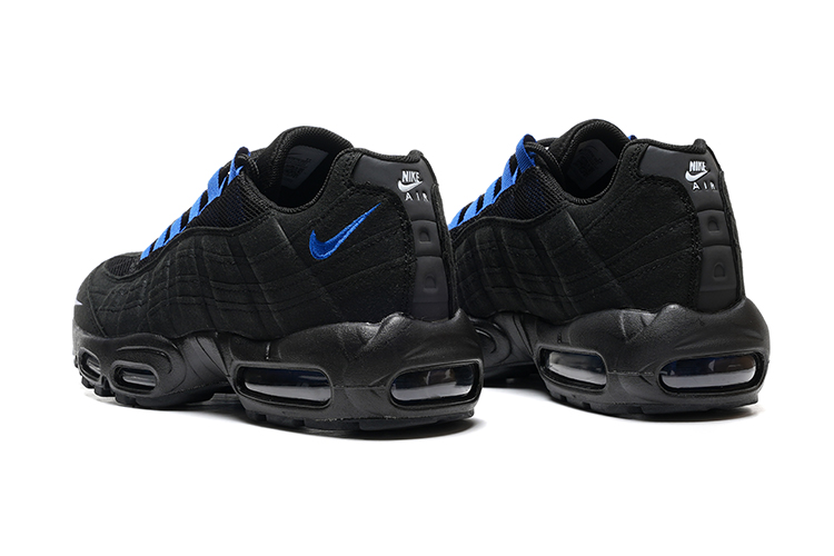 נעלי נייק NIKE AIR MAX 95 BLACK BLUE TURKIZ – תמונה 3