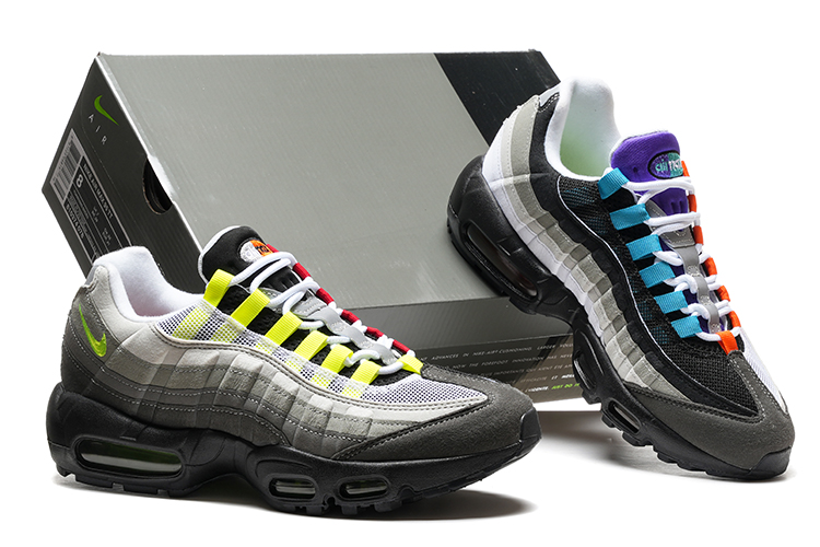 נעלי נייק NIKE AIR MAX 95 MULTICOLOR TURKIZ – תמונה 5