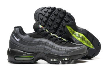 נעלי נייק NIKE AIR MAX 95 GRAY BLACK TURKIZ