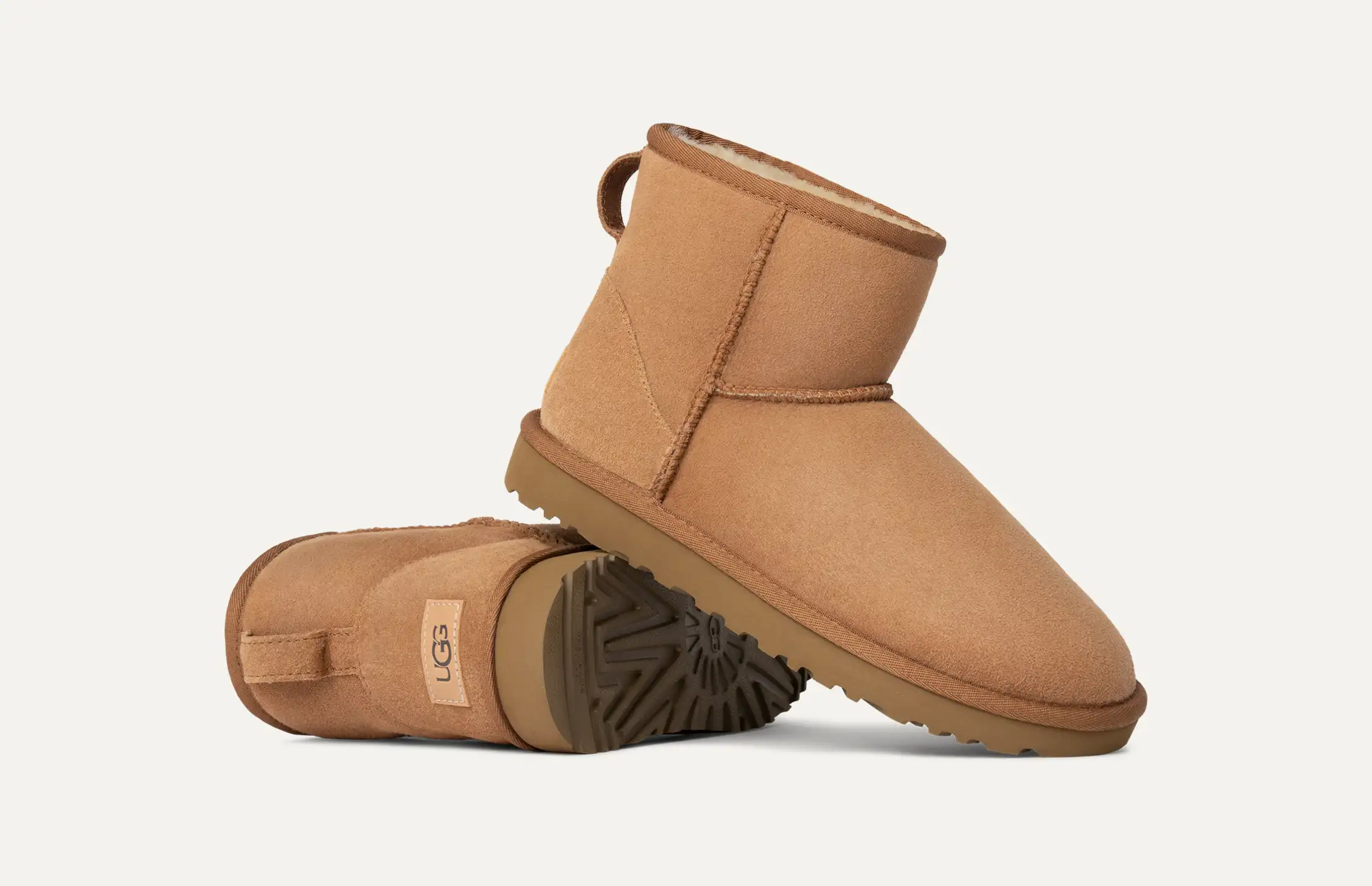 UGG Classic Mini Shearling – מגפי האג נשים – תמונה 19